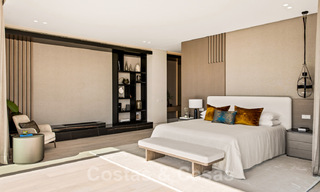 Royale, modern villa for sale with spectacular open sea views in a gated community in Benahavis - Marbella 40689 