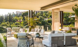Royale, modern villa for sale with spectacular open sea views in a gated community in Benahavis - Marbella 40720 