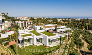 Royale, modern villa for sale with spectacular open sea views in a gated community in Benahavis - Marbella 40781 