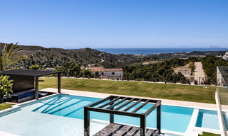 Designer villa for sale with panoramic sea views in a prestigious golf resort in Benahavis - Marbella 40950 