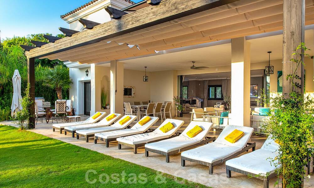 Contemporary, Mediterranean, luxury villa for sale in Nueva Andalucia, Marbella 40995