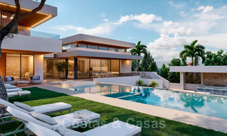 Plot+project villa for sale, with mountain views and golf in the valley of Nueva Andalucia, Marbella 41189 