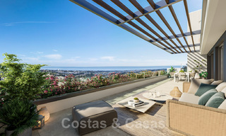 New on the market! New, modern, luxury apartments for sale with panoramic sea views in Marbella - Benahavis 41206 