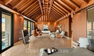 Modern luxury villa for sale with a designer interior, in the exclusive La Zagaleta Golf resort, Benahavis - Marbella 41212 