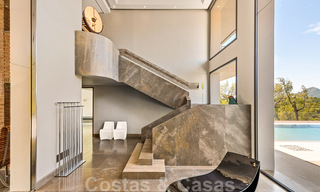 Modern luxury villa for sale with a designer interior, in the exclusive La Zagaleta Golf resort, Benahavis - Marbella 41214 