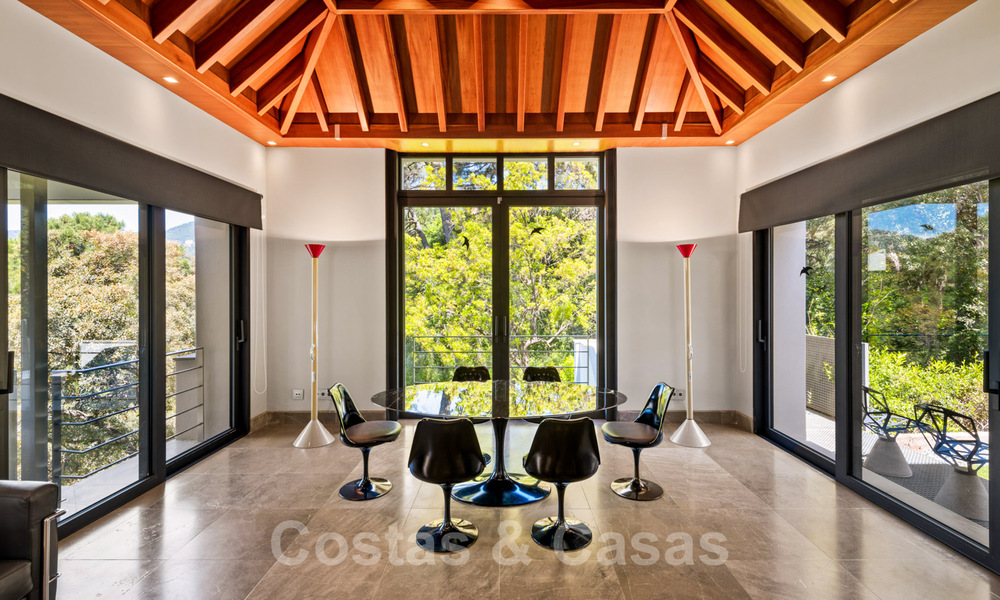 Modern luxury villa for sale with a designer interior, in the exclusive La Zagaleta Golf resort, Benahavis - Marbella 41219