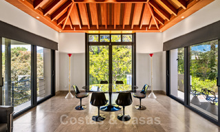 Modern luxury villa for sale with a designer interior, in the exclusive La Zagaleta Golf resort, Benahavis - Marbella 41219 
