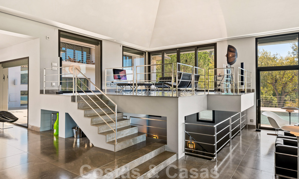 Modern luxury villa for sale with a designer interior, in the exclusive La Zagaleta Golf resort, Benahavis - Marbella 41221