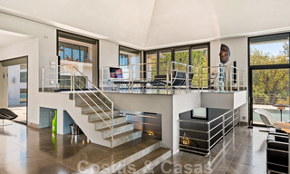 Modern luxury villa for sale with a designer interior, in the exclusive La Zagaleta Golf resort, Benahavis - Marbella 41221 