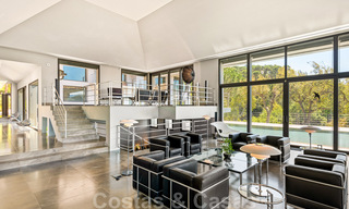 Modern luxury villa for sale with a designer interior, in the exclusive La Zagaleta Golf resort, Benahavis - Marbella 41223 