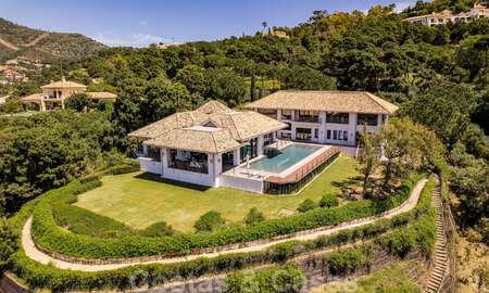 Modern luxury villa for sale with a designer interior, in the exclusive La Zagaleta Golf resort, Benahavis - Marbella 41228