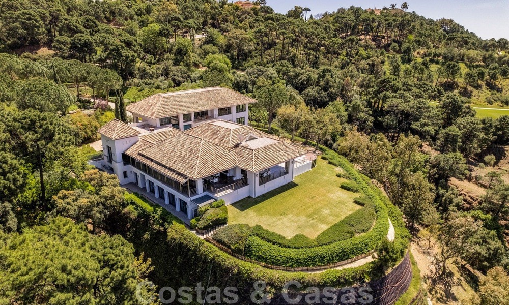 Modern luxury villa for sale with a designer interior, in the exclusive La Zagaleta Golf resort, Benahavis - Marbella 41230