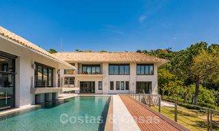 Modern luxury villa for sale with a designer interior, in the exclusive La Zagaleta Golf resort, Benahavis - Marbella 41236 