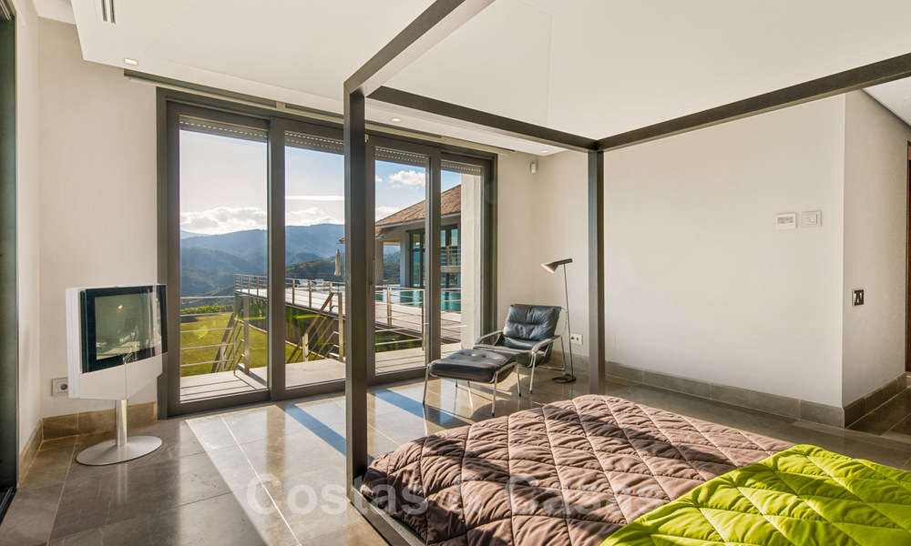 Modern luxury villa for sale with a designer interior, in the exclusive La Zagaleta Golf resort, Benahavis - Marbella 41241