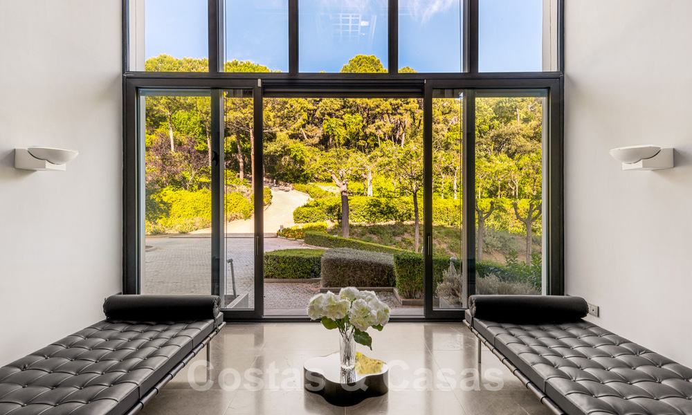 Modern luxury villa for sale with a designer interior, in the exclusive La Zagaleta Golf resort, Benahavis - Marbella 41246