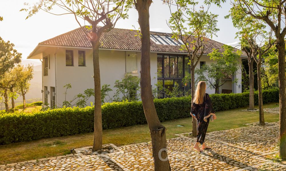 Modern luxury villa for sale with a designer interior, in the exclusive La Zagaleta Golf resort, Benahavis - Marbella 41251