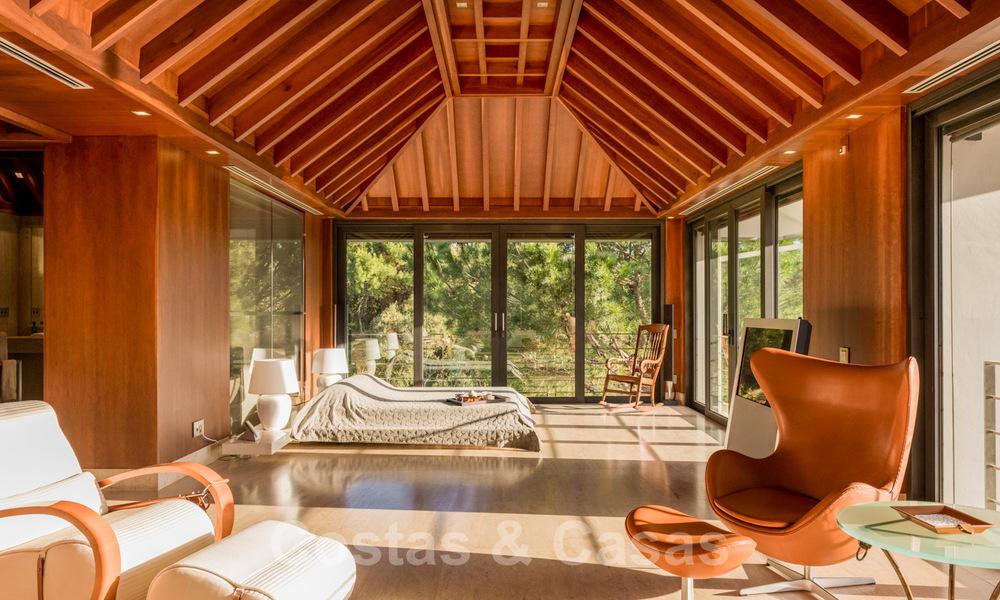 Modern luxury villa for sale with a designer interior, in the exclusive La Zagaleta Golf resort, Benahavis - Marbella 41259