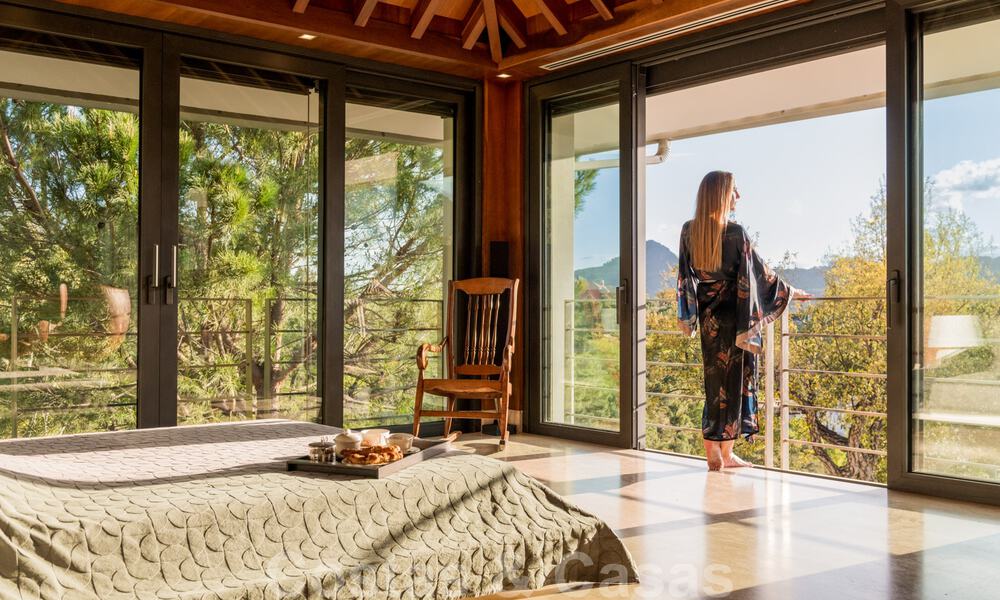 Modern luxury villa for sale with a designer interior, in the exclusive La Zagaleta Golf resort, Benahavis - Marbella 41261