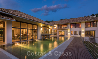 Modern luxury villa for sale with a designer interior, in the exclusive La Zagaleta Golf resort, Benahavis - Marbella 41272 