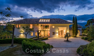 Modern luxury villa for sale with a designer interior, in the exclusive La Zagaleta Golf resort, Benahavis - Marbella 41274 