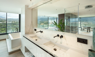 Contemporary, modern, luxury apartement for sale with panoramic sea views in Rio Real, Marbella 41284 