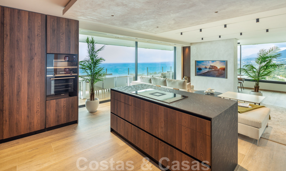 Contemporary, modern, luxury apartement for sale with panoramic sea views in Rio Real, Marbella 41288