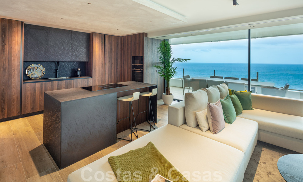 Contemporary, modern, luxury apartement for sale with panoramic sea views in Rio Real, Marbella 41289