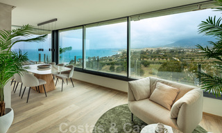 Contemporary, modern, luxury apartement for sale with panoramic sea views in Rio Real, Marbella 41291 