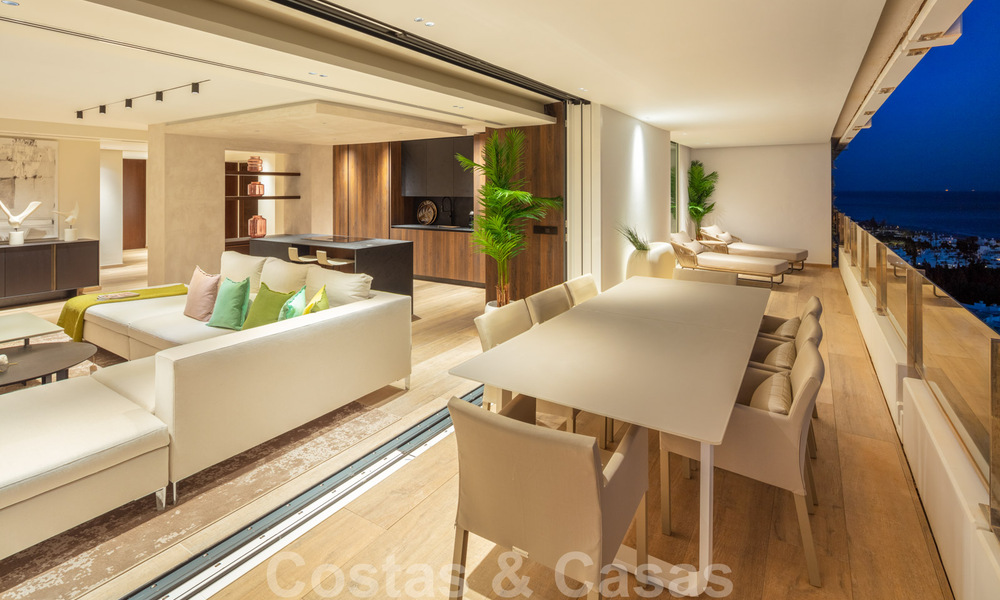 Contemporary, modern, luxury apartement for sale with panoramic sea views in Rio Real, Marbella 41298