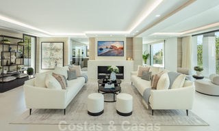 Contemporary luxury villa for sale with panoramic sea views and the La Concha mountain, on the Golden Mile of Marbella 41323 