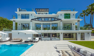 Contemporary luxury villa for sale with panoramic sea views and the La Concha mountain, on the Golden Mile of Marbella 41329 