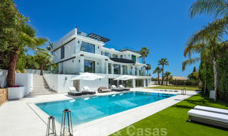 Contemporary luxury villa for sale with panoramic sea views and the La Concha mountain, on the Golden Mile of Marbella 41331 