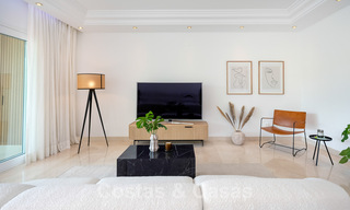 Renovated, modern apartment for sale with a spacious terrace in Nueva Andalucia, Marbella 41354 