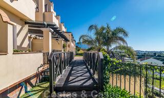 Luxurious, duplex penthouse for sale with panoramic sea views in Benahavis - Marbella 41435 