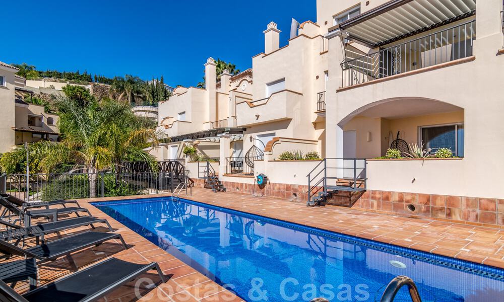 Luxurious, duplex penthouse for sale with panoramic sea views in Benahavis - Marbella 41436