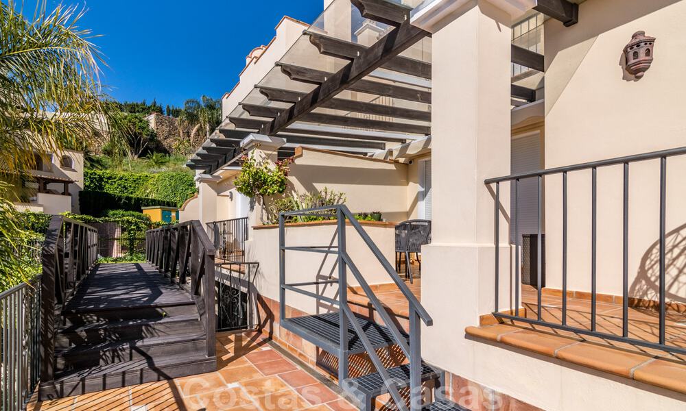 Luxurious, duplex penthouse for sale with panoramic sea views in Benahavis - Marbella 41441