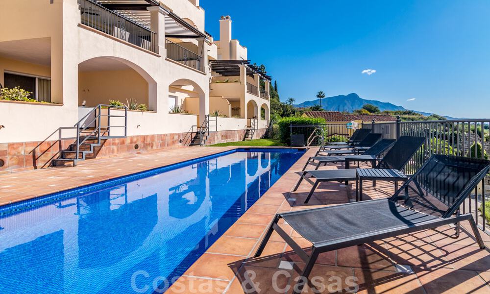 Luxurious, duplex penthouse for sale with panoramic sea views in Benahavis - Marbella 41444