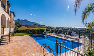 Luxurious, duplex penthouse for sale with panoramic sea views in Benahavis - Marbella 41445 