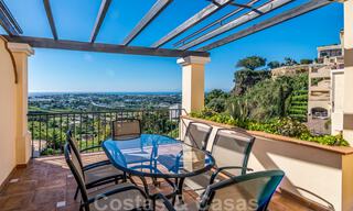 Luxurious, duplex penthouse for sale with panoramic sea views in Benahavis - Marbella 41459 