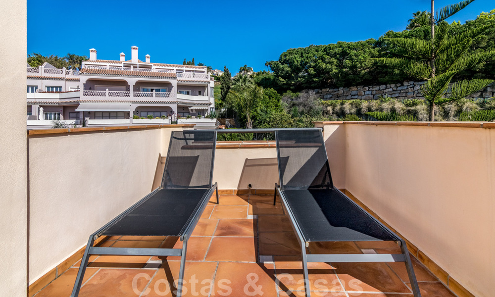 Luxurious, duplex penthouse for sale with panoramic sea views in Benahavis - Marbella 41487
