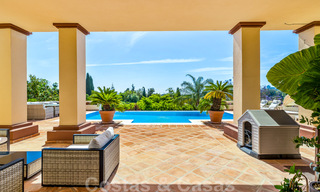 Spanish, luxury villa for sale, with views of the countryside and the sea, in Marbella - Benahavis 41540 