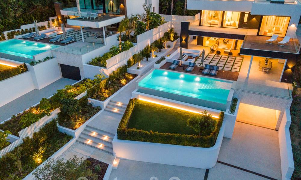 Luxurious, LA-style villa for sale, with open views of the La Concha mountain in Nueva Andalucia - Marbella 41702