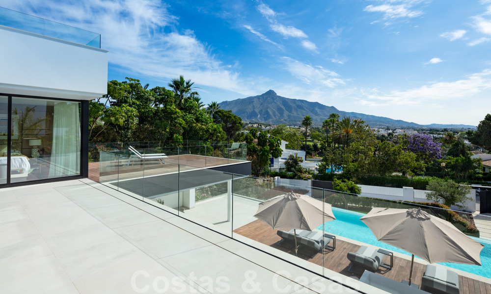 Luxurious, LA-style villa for sale, with open views of the La Concha mountain in Nueva Andalucia - Marbella 41714