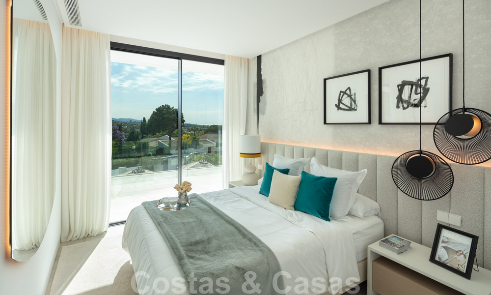 Luxurious, LA-style villa for sale, with open views of the La Concha mountain in Nueva Andalucia - Marbella 41715