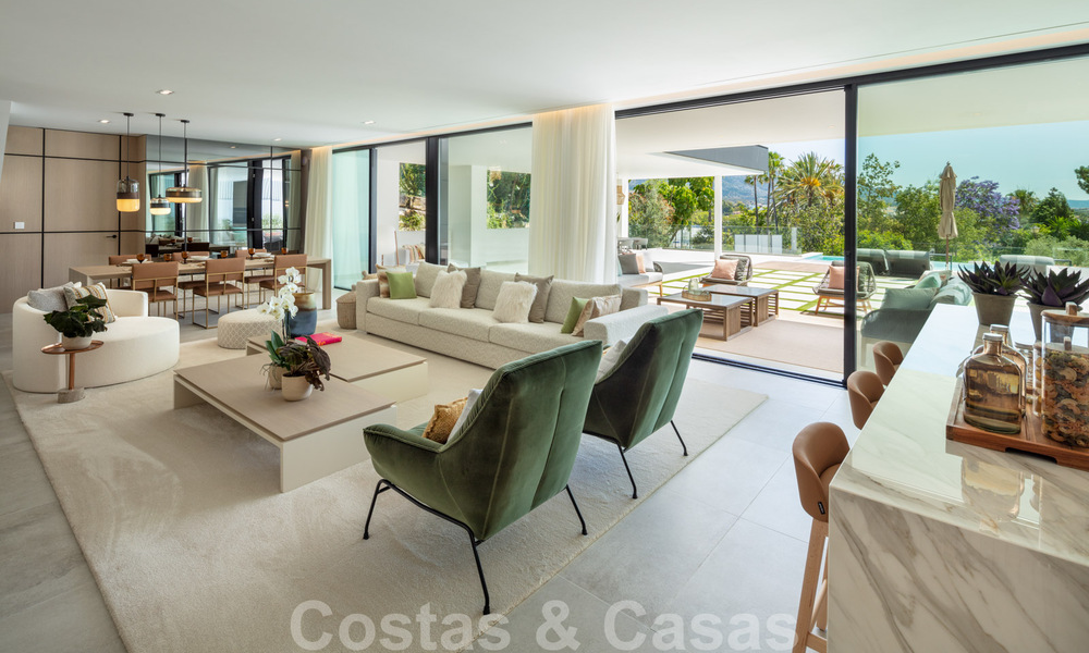 Luxurious, LA-style villa for sale, with open views of the La Concha mountain in Nueva Andalucia - Marbella 41725