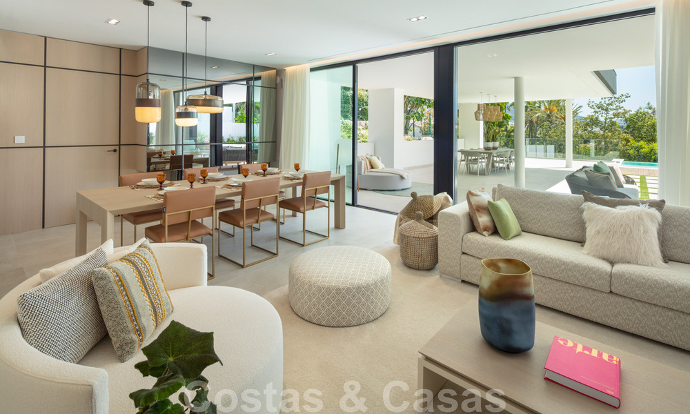 Luxurious, LA-style villa for sale, with open views of the La Concha mountain in Nueva Andalucia - Marbella 41726