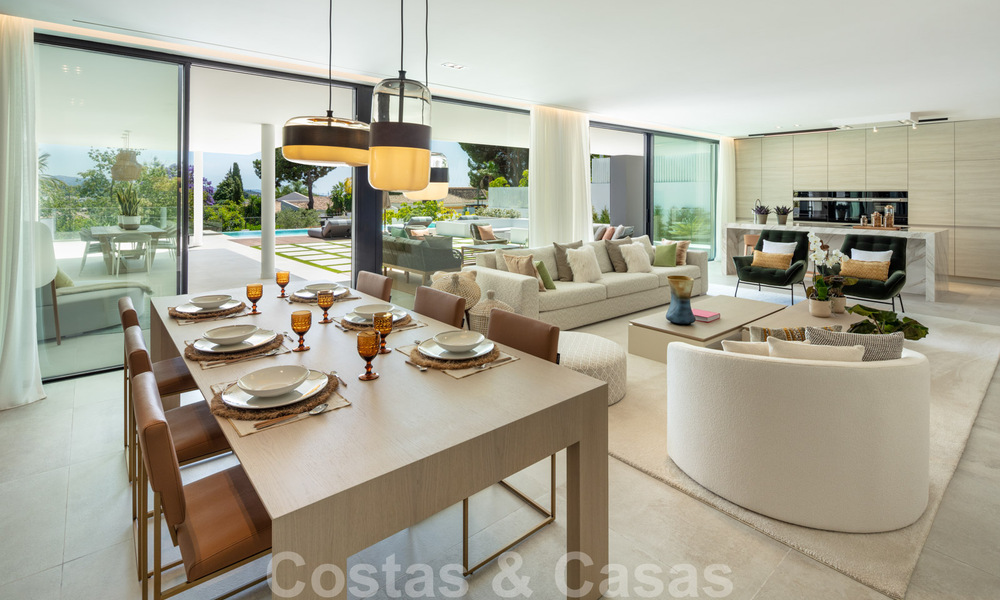 Luxurious, LA-style villa for sale, with open views of the La Concha mountain in Nueva Andalucia - Marbella 41727
