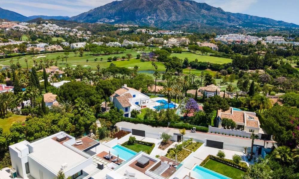 Luxurious, LA-style villa for sale, with open views of the La Concha mountain in Nueva Andalucia - Marbella 41737
