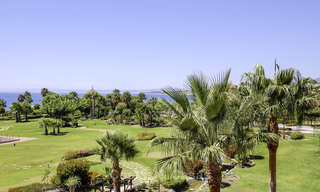 Torre Bermeja: Spacious luxury apartments for sale in an exclusive, frontline beach complex, between Marbella and Estepona 41571 