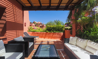 Torre Bermeja: Spacious luxury apartments for sale in an exclusive, frontline beach complex, between Marbella and Estepona 41609 